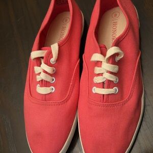 Red HONORS Canvas Sneakers